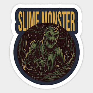 Slime Monster Sticker